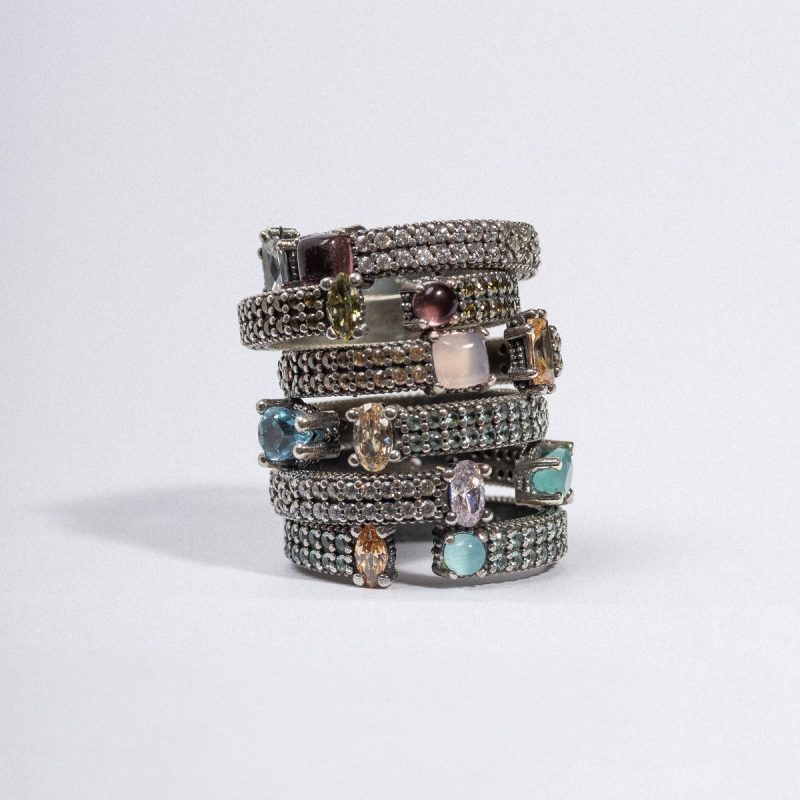 Collections Sunfield Hygea : bagues en argent.