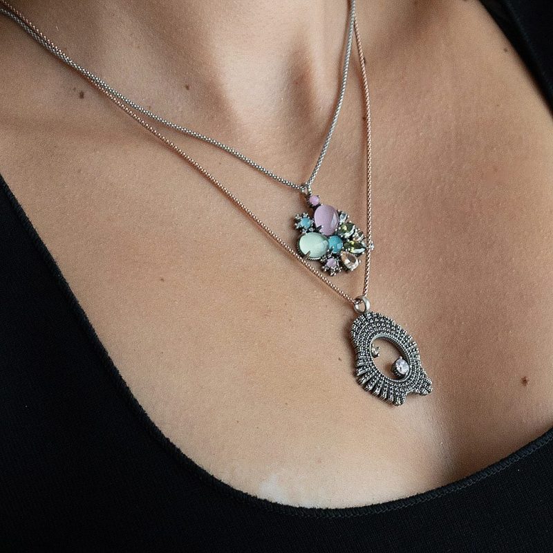 Colección Eirene y Juno: collares de plata.