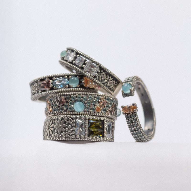 Collections Venus, Hygea et Minerva de Sunfield : bagues en argent.